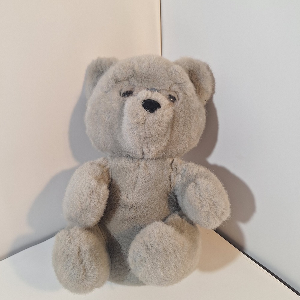 DAKIN Gray Teddy Bear Plush Stuffed Animal 12"